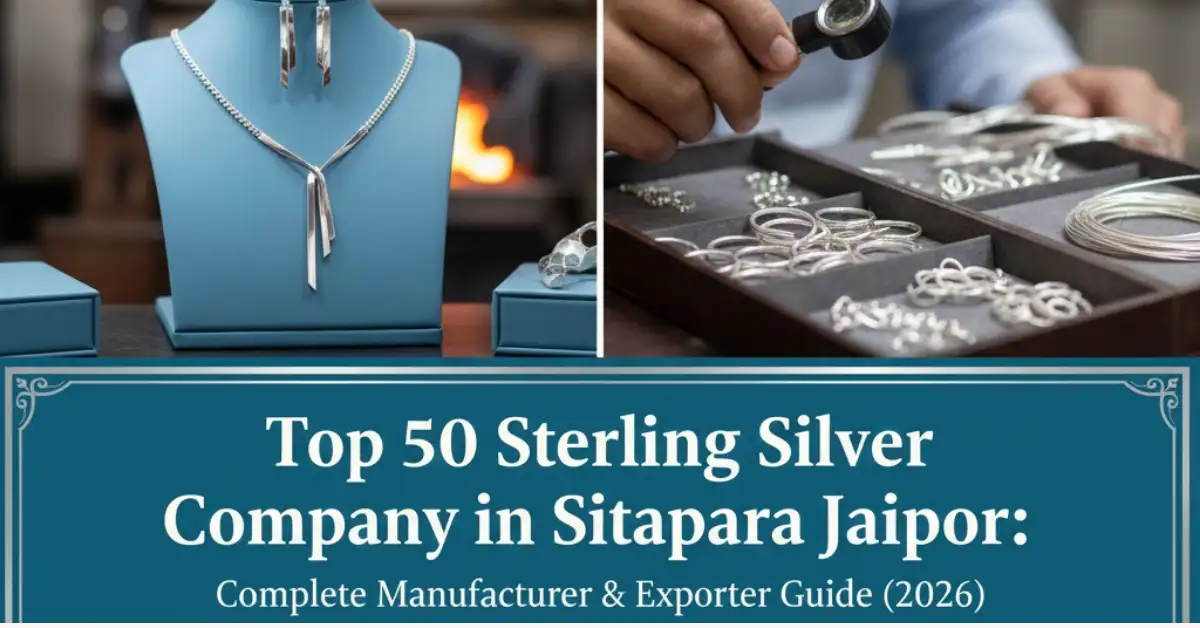 Top 50 Sterling Silver Company in Sitapura Jaipur Complete Manufacturer & Exporter Guide-valentinesilverinternational