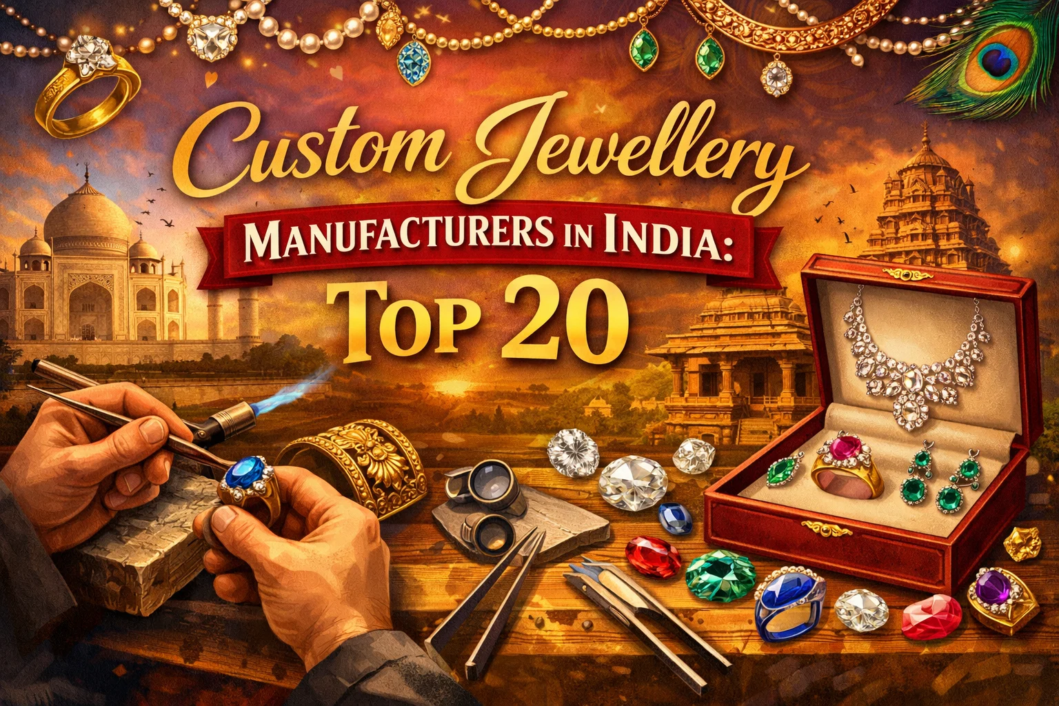 Custom Jewellery Manufacturers in India Top 20-valentinesilverinternational
