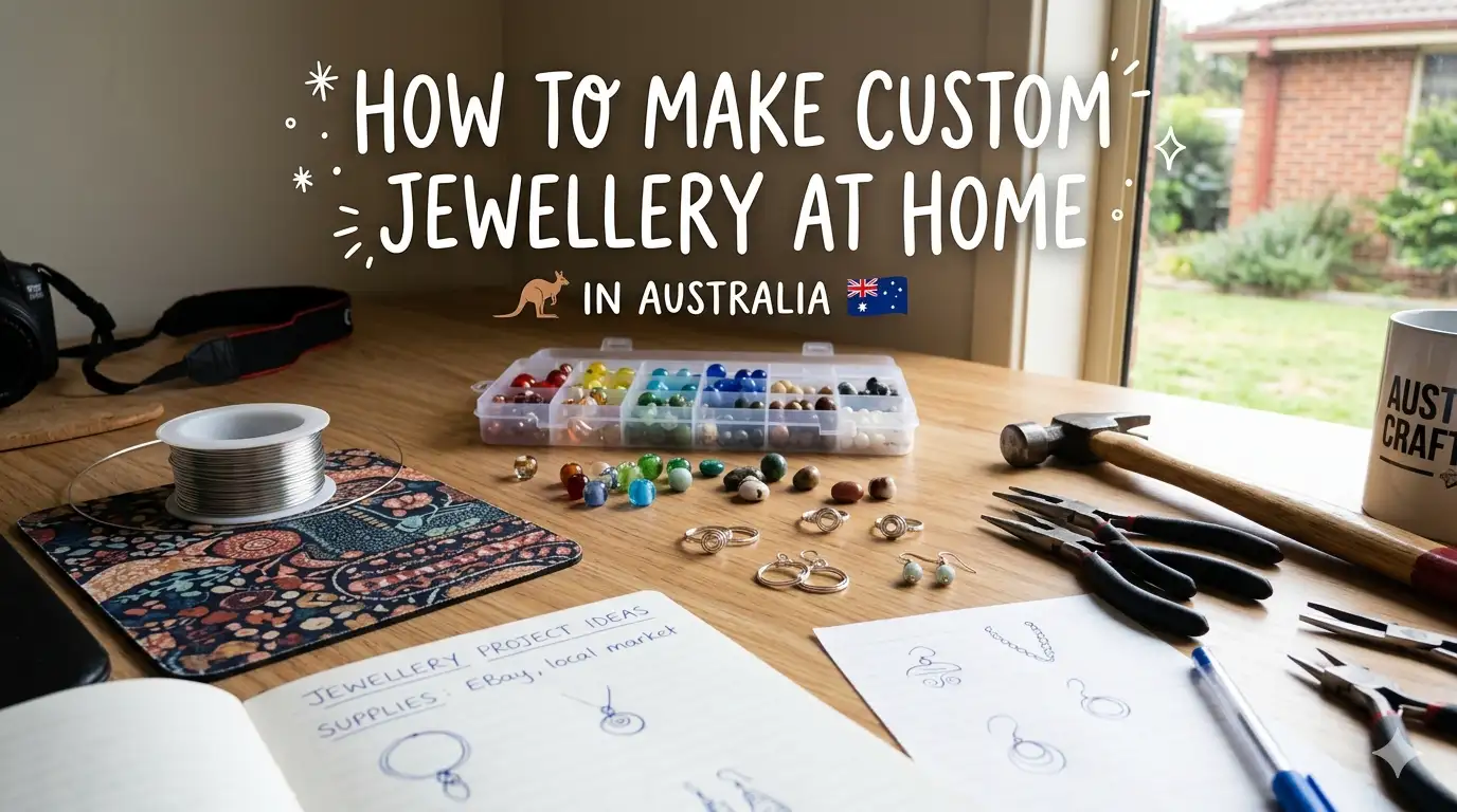 How to Make Custom Jewellery at Home in Australia-valentinesilverinternational