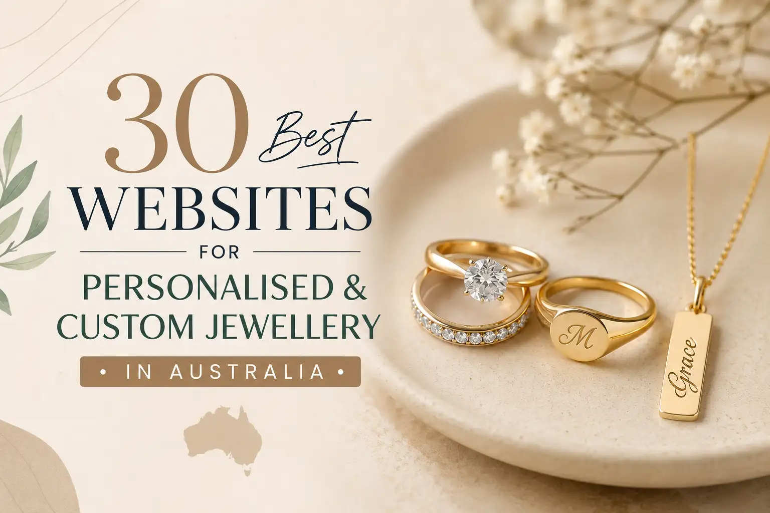 30 Best Websites for Personalised & Custom Jewellery in Australia-valentinesilverinternational