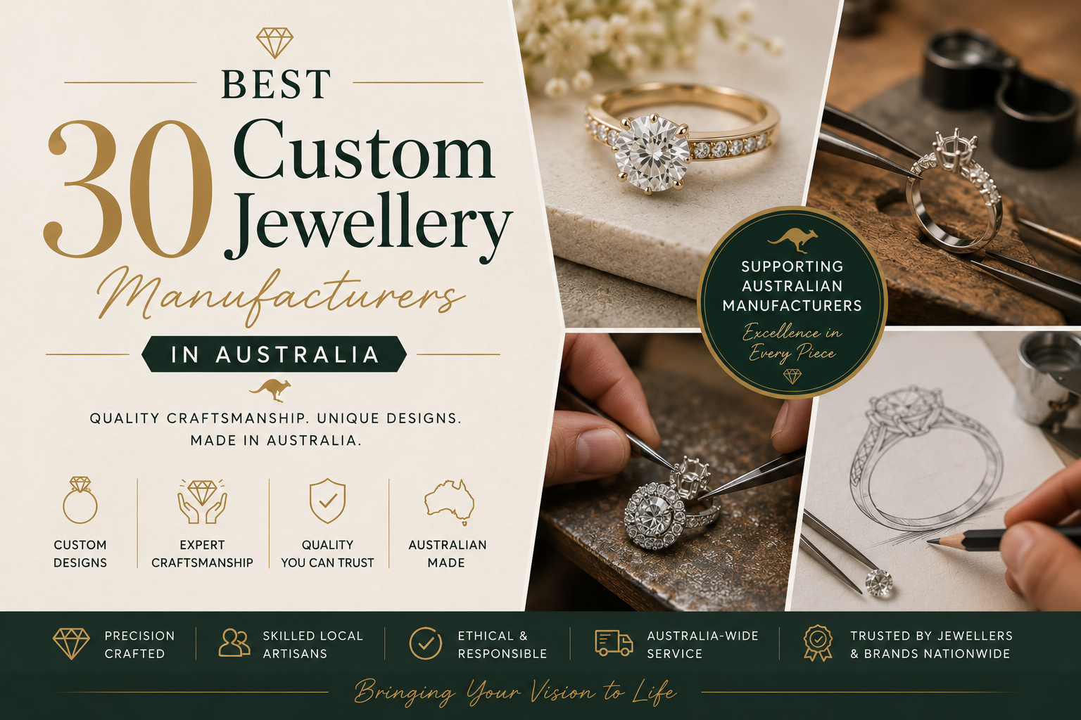 Best 30 Custom Jewellery Manufacturers in Australia-valentinesilverinternational