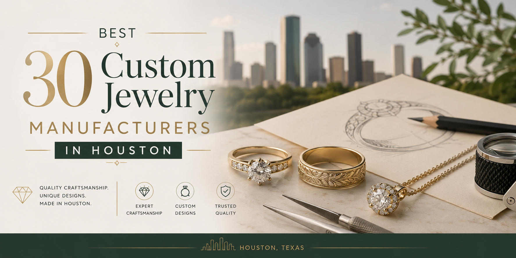 Best 30 Custom Jewelry Manufacturers in Houston-valentinesilverinternational