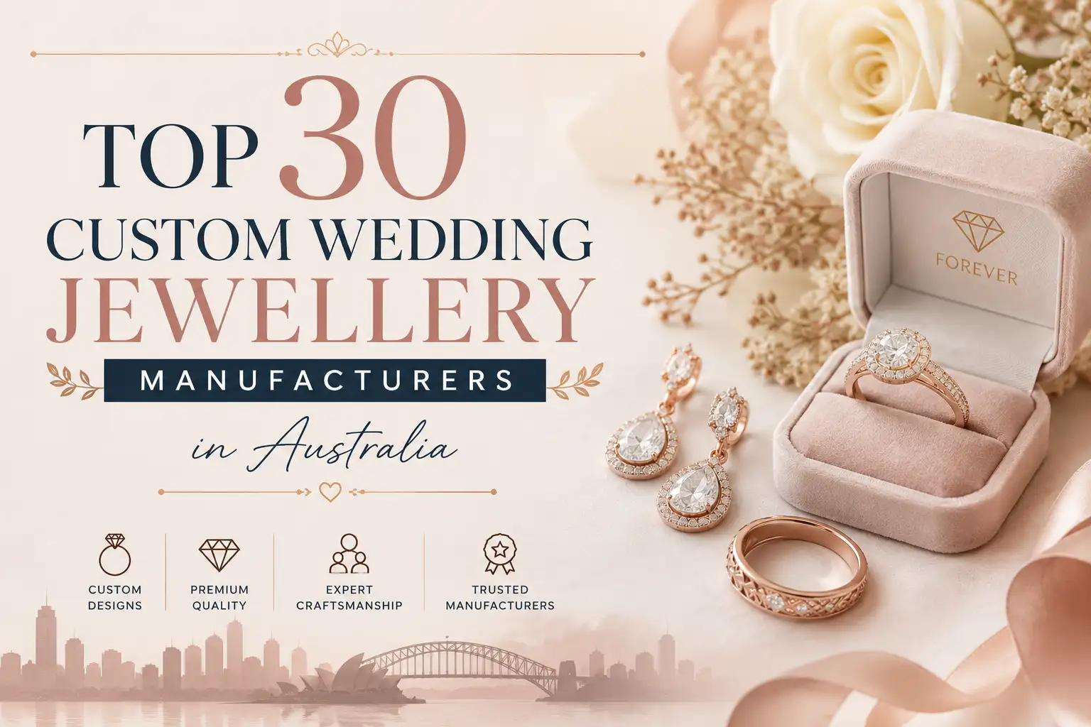 Top 30 Custom Wedding Jewellery Manufacturers in Australia-valentinesilverinternational