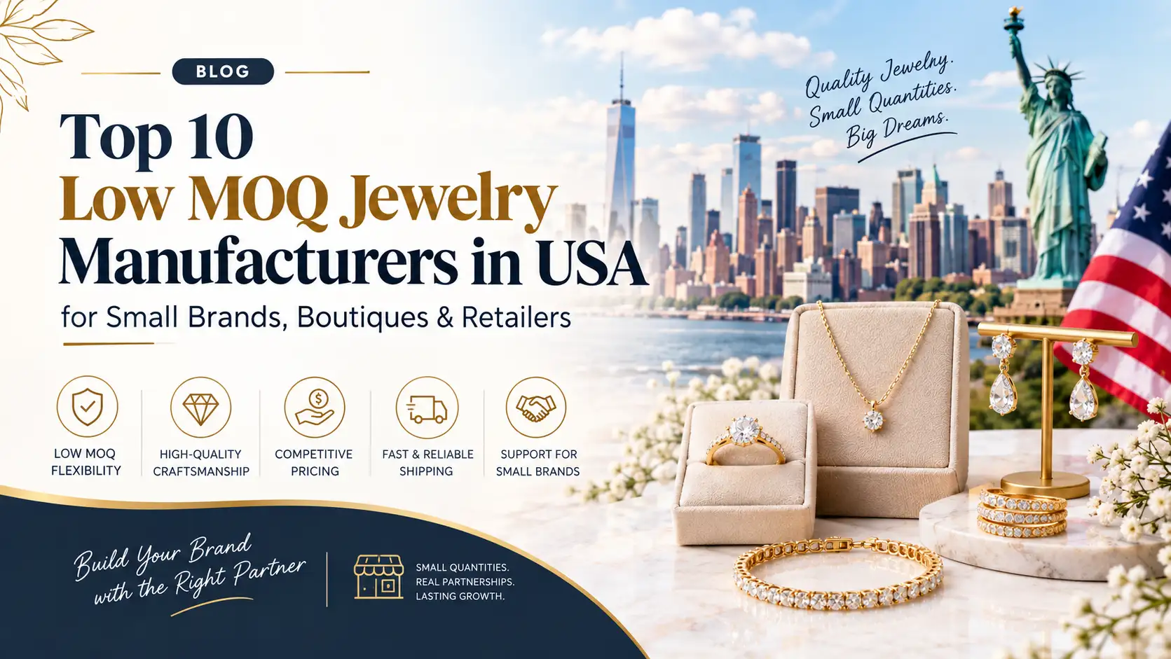 Top 10 Low MOQ Jewelry Manufacturers in USA for Small Brands, Boutiques & Retailers-valentinesilverinternational