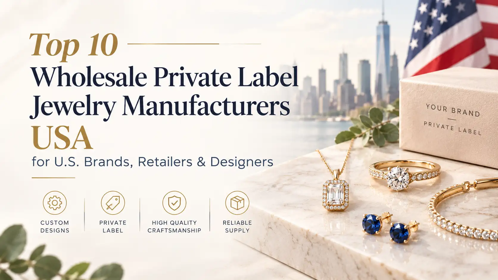 Top 10 Wholesale Private Label Jewelry Manufacturers USA for U.S. Brands, Retailers & Designers-valentinesilverinternational